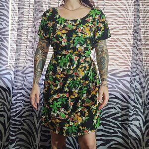 Disney Reyn Spooner vintage Mickey Mouse Dress womens L